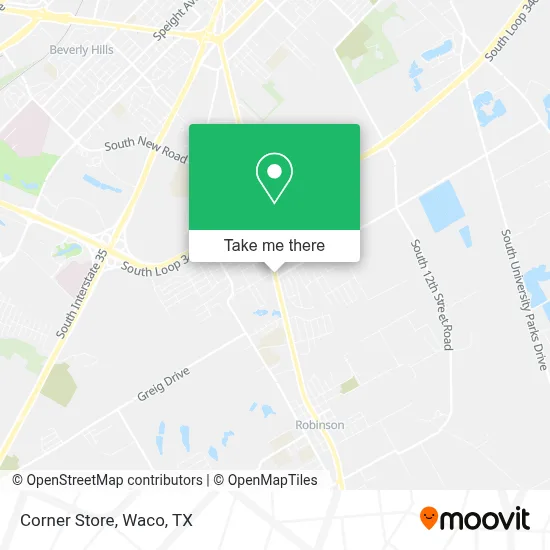 Corner Store map