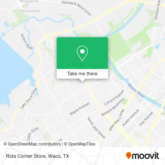 Rida Corner Store map