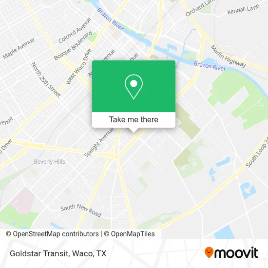 Goldstar Transit map