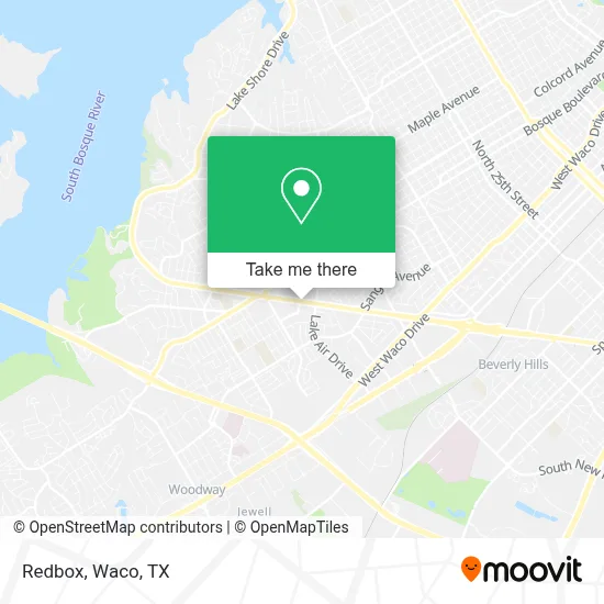 Redbox map