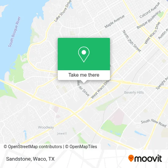 Sandstone map