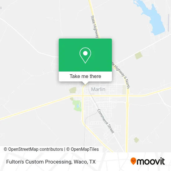 Fulton's Custom Processing map