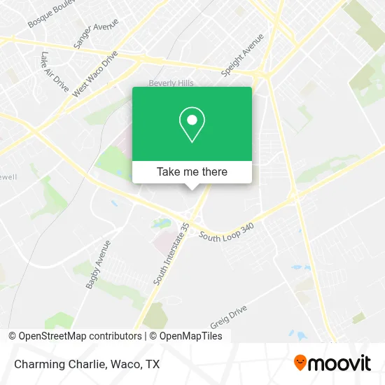 Charming Charlie map