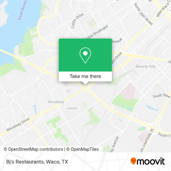 Bj's Restaurants map