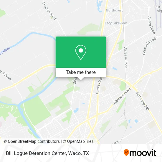 Bill Logue Detention Center map