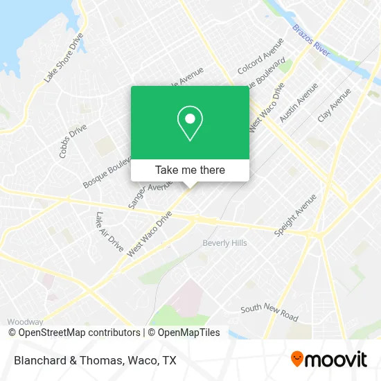 Blanchard & Thomas map