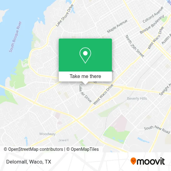 Delomall map
