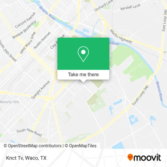 Knct Tv map