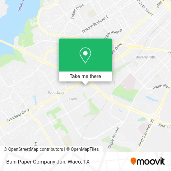 Bain Paper Company Jan map