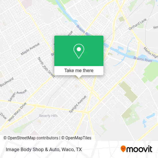 Image Body Shop & Auto map