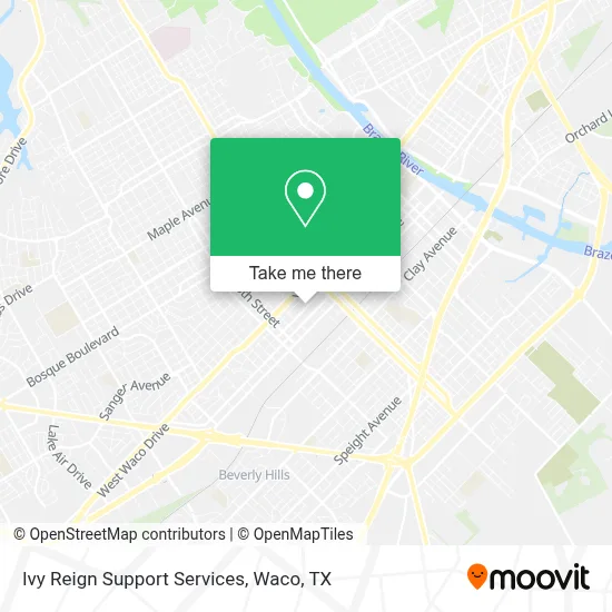 Ivy Reign Support Services map