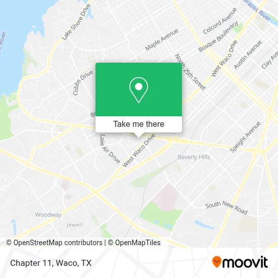 Chapter 11 map