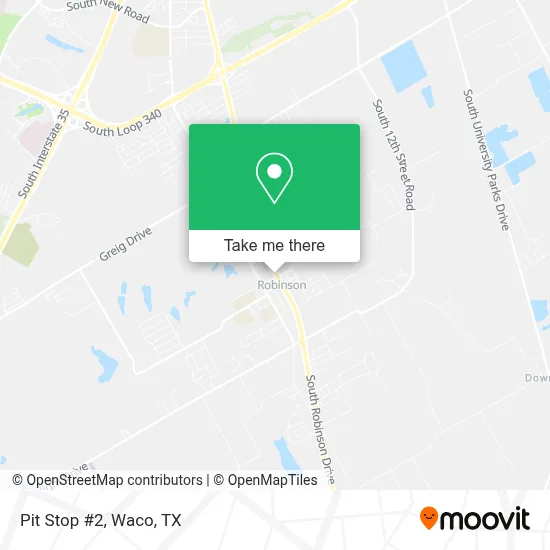 Pit Stop #2 map