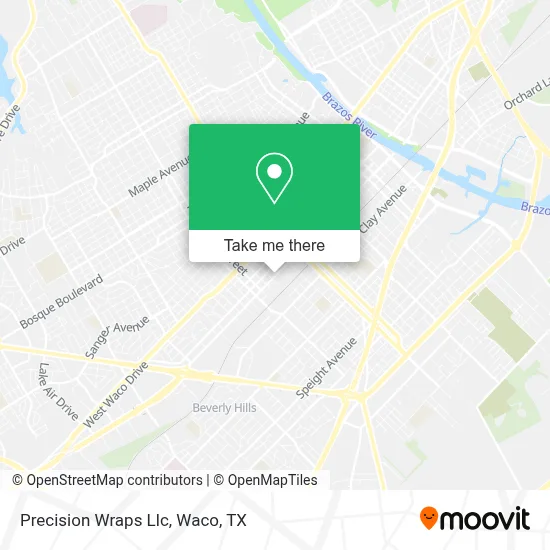 Precision Wraps Llc map