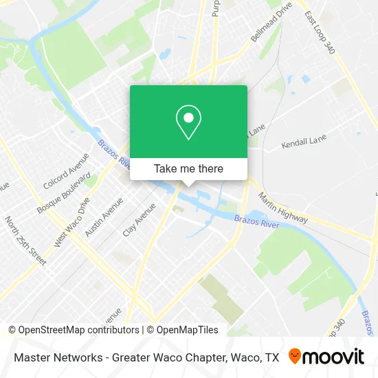 Master Networks - Greater Waco Chapter map