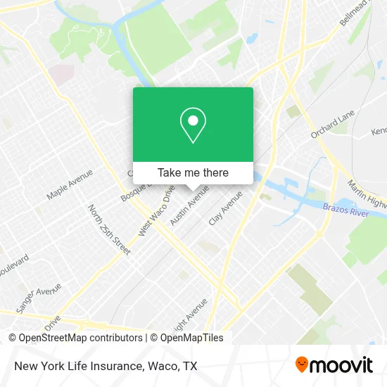 New York Life Insurance map