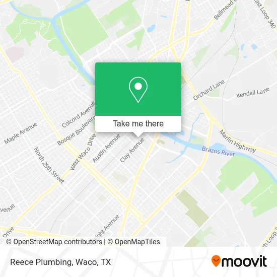 Reece Plumbing map
