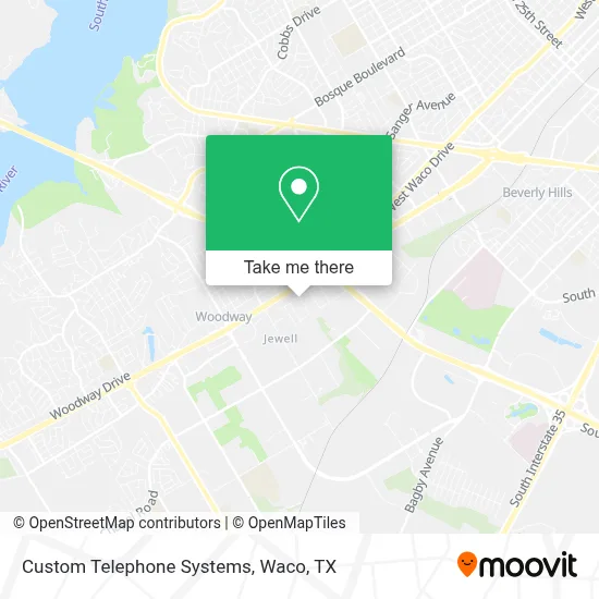 Custom Telephone Systems map