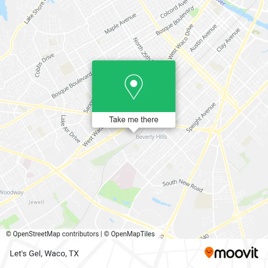 Let's Gel map
