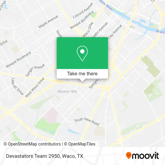 Devastators Team 2950 map