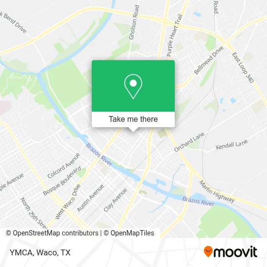 Ymca map