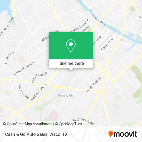 Cash & Go Auto Sales map