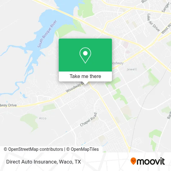 Direct Auto Insurance map