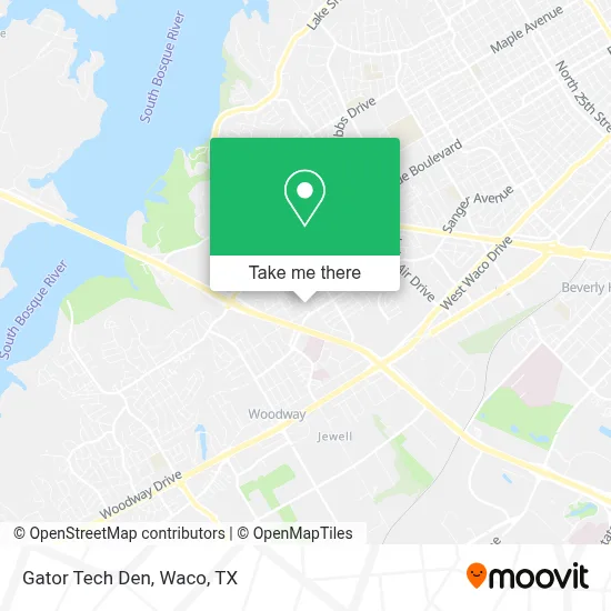 Gator Tech Den map