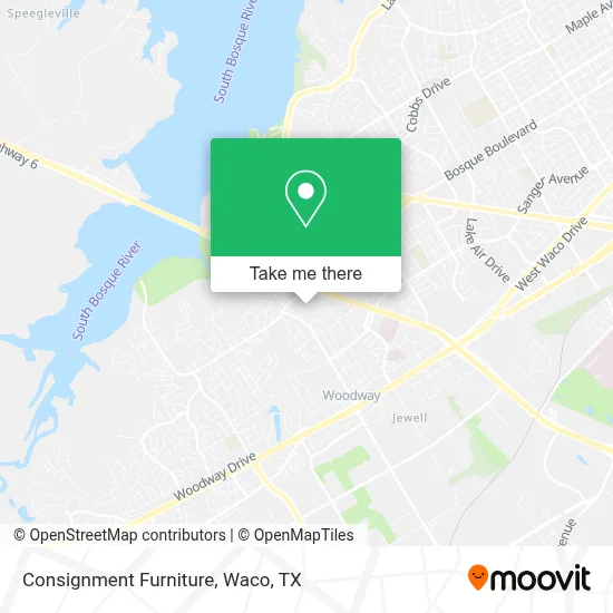 Consignment Furniture map