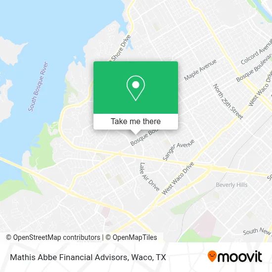 Mathis Abbe Financial Advisors map