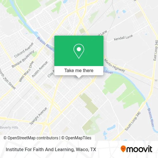 Institute For Faith And Learning map