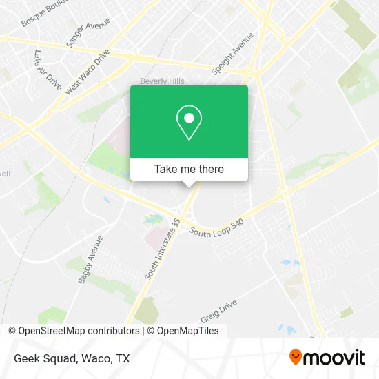 Geek Squad map