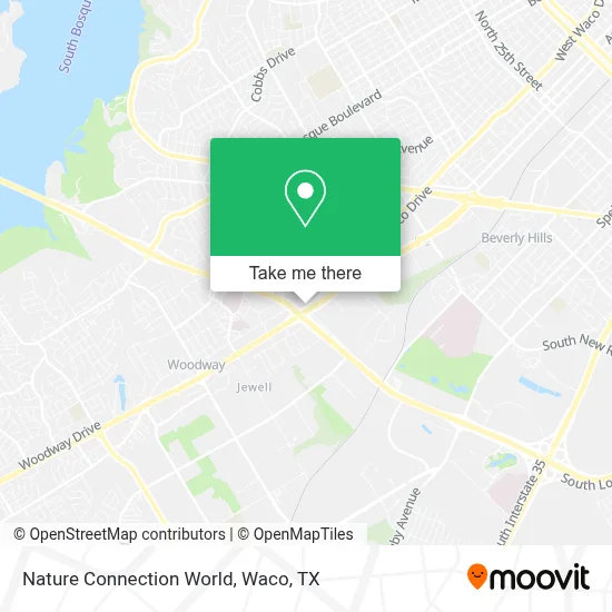Nature Connection World map