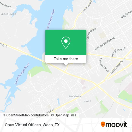 Opus Virtual Offices map