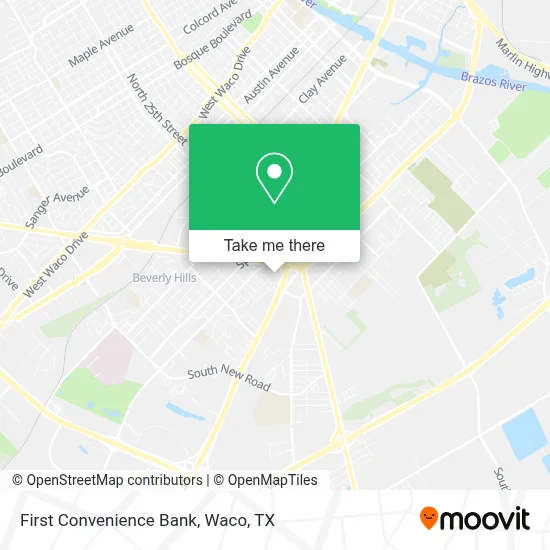 First Convenience Bank map