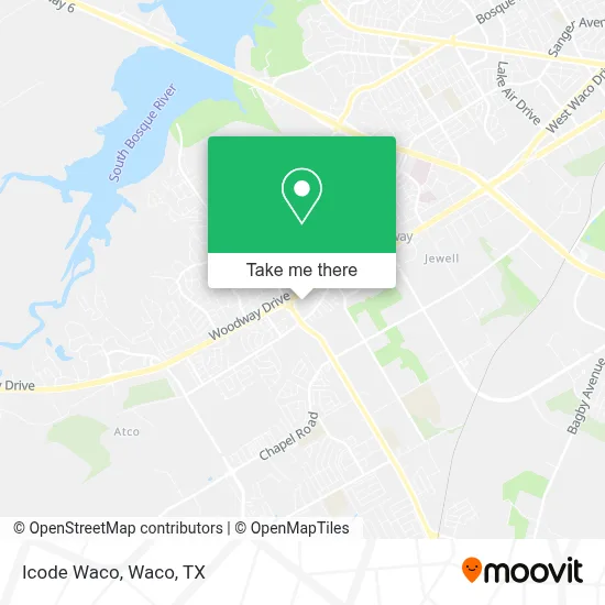 Icode Waco map