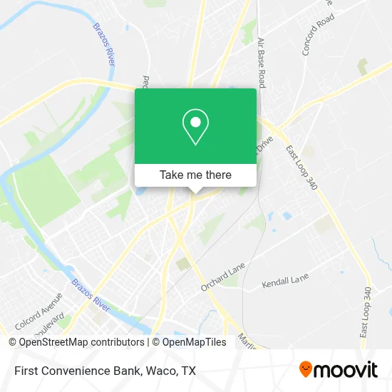 First Convenience Bank map