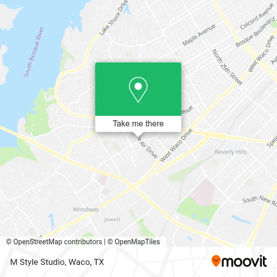 M Style Studio map