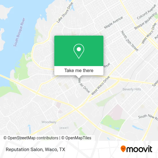 Reputation Salon map