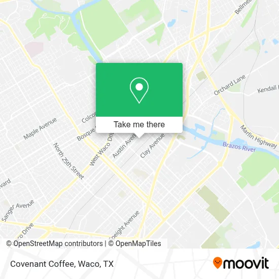 Covenant Coffee map