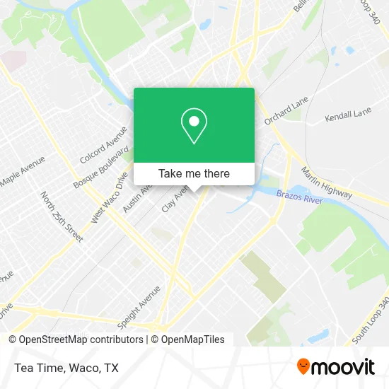Tea Time map