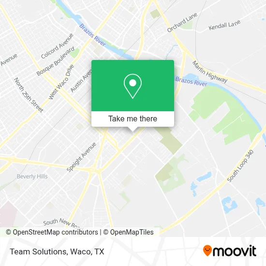 Team Solutions map