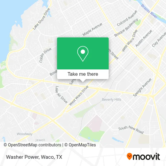 Washer Power map