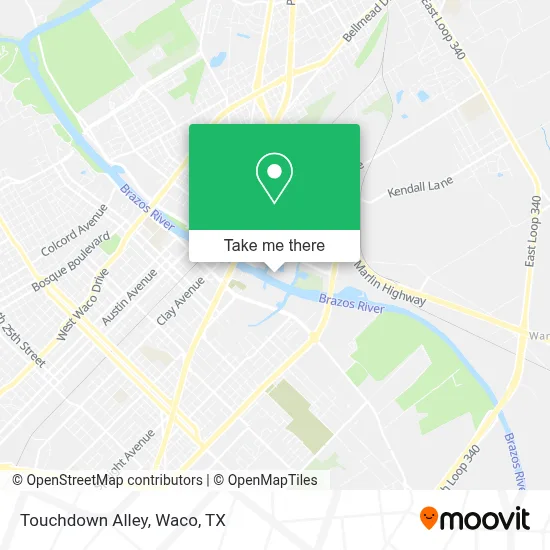 Touchdown Alley map