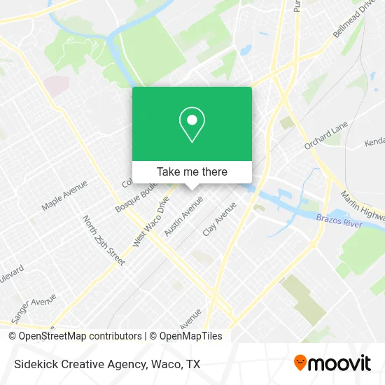 Sidekick Creative Agency map