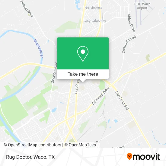Rug Doctor map