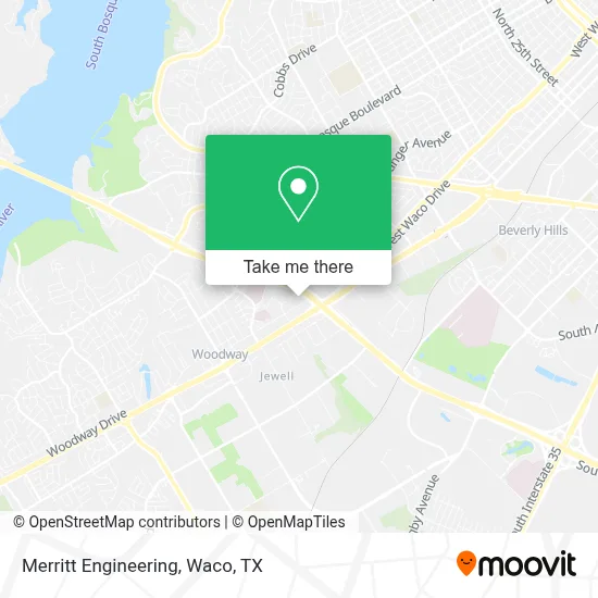 Merritt Engineering map