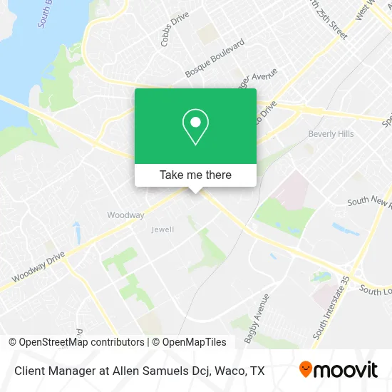 Client Manager at Allen Samuels Dcj map