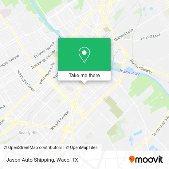 Jason Auto Shipping map