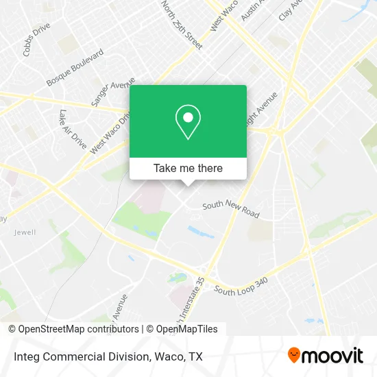 Integ Commercial Division map